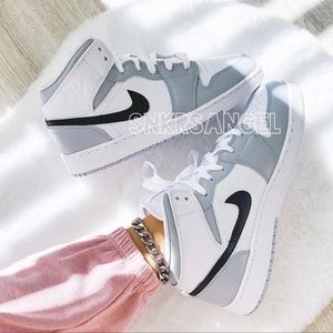 Nike Custom air Jordan 1 mid sneakers